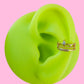 18K Princess Ear Cuff