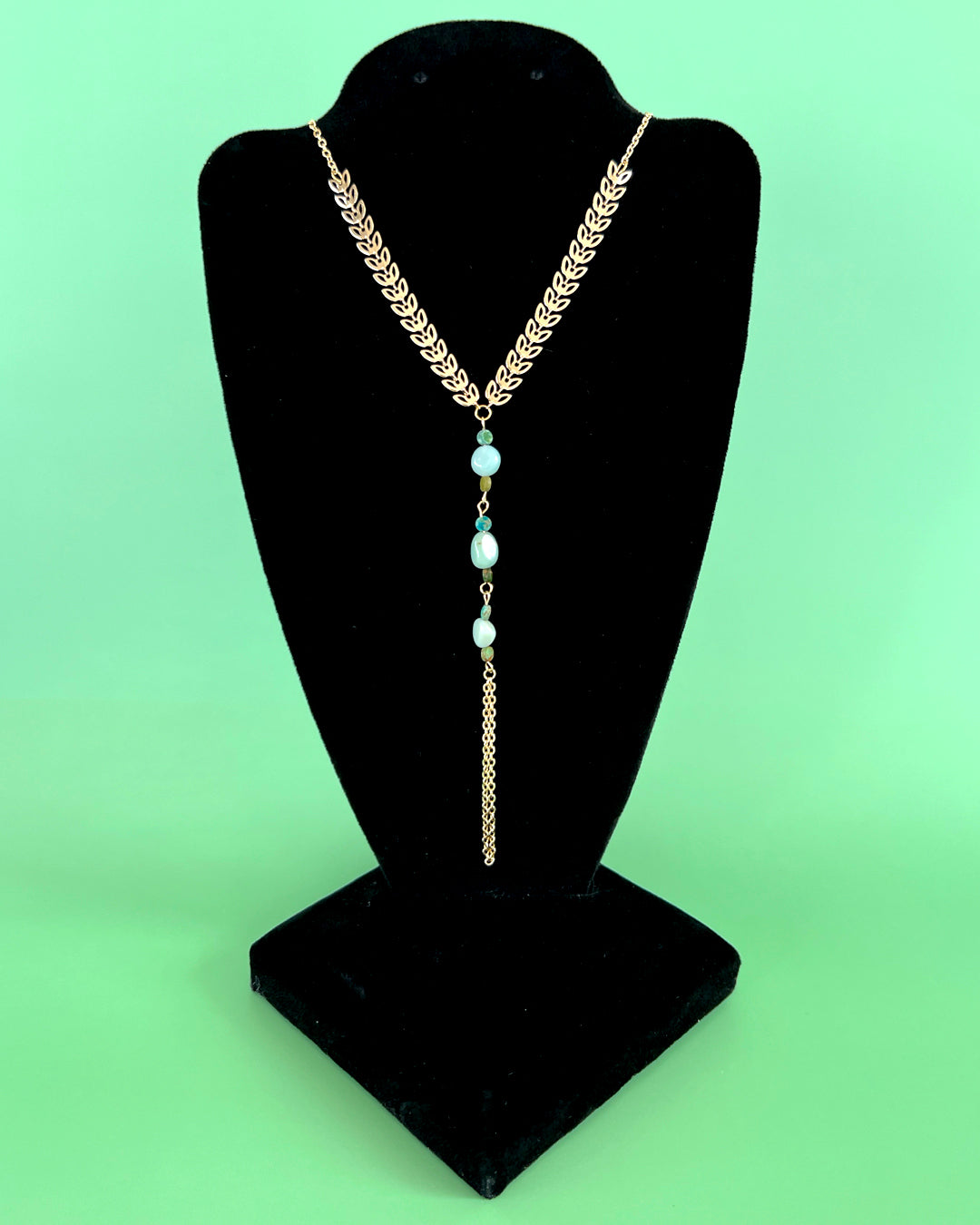 ✦ The Minimalist ✦ Amazonite & Turquoise Hand Chain