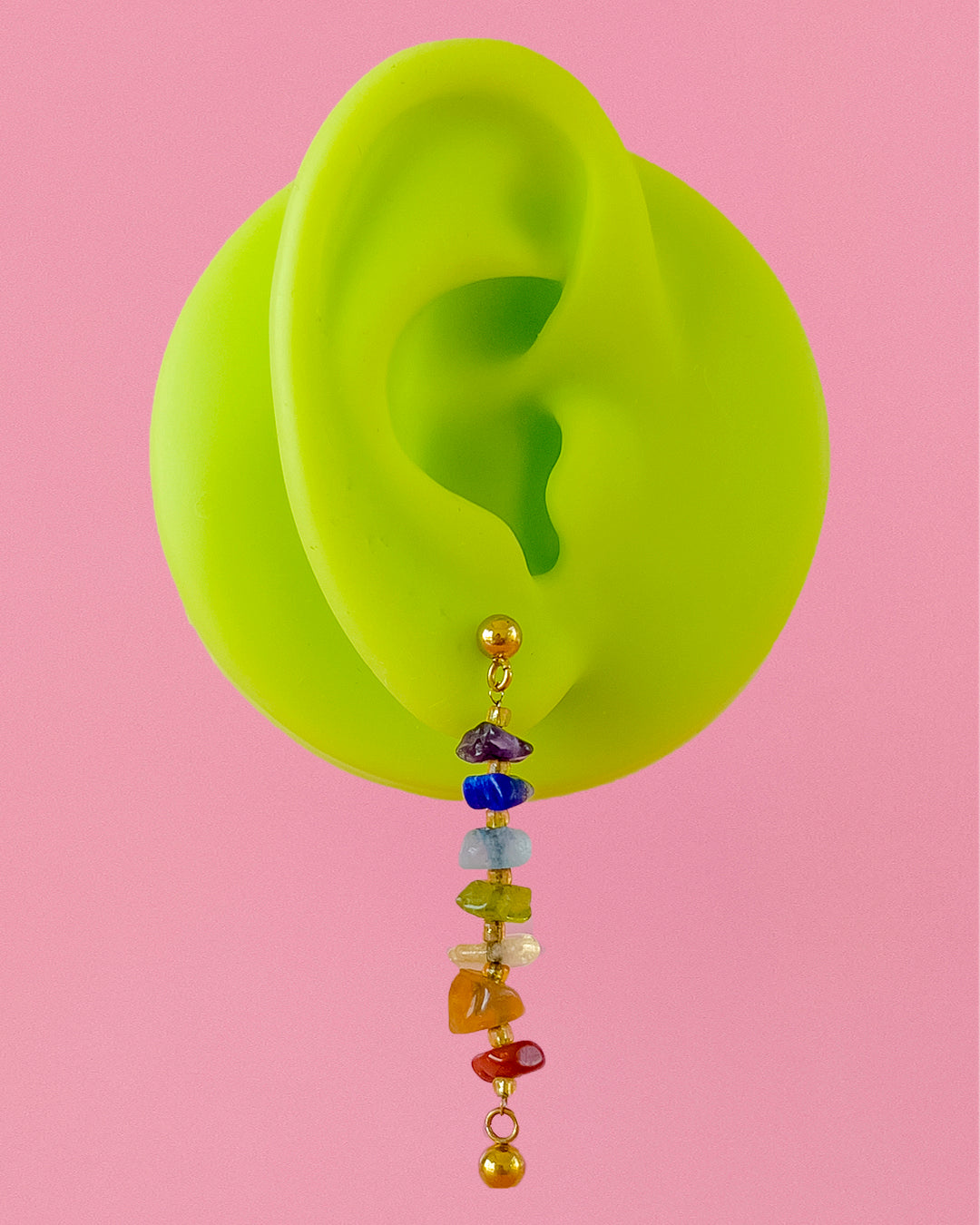 Chakra Drop Earring (Single)