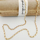 24K Mariner Gold-Filled Puffed Choker Necklace