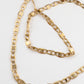 16K Mariner Flat Choker Necklace